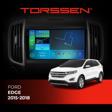 Штатна магнітола Torssen 2K DTS Ford Edge 2015-2018 F9432 4G Carplay DSP з кнопками
