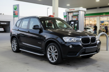 Бокові пороги Maydos V1 (2 шт., Алюміній) BMW X3 F25 2011-2018 рр.