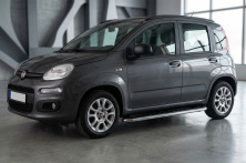 Бокові пороги Maydos V1 (2 шт., Алюміній) Fiat Panda 2011-2023 рр.