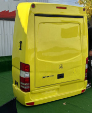 Навісний багажник (Жовтий) Mercedes Sprinter W906 2006–2018 гг.