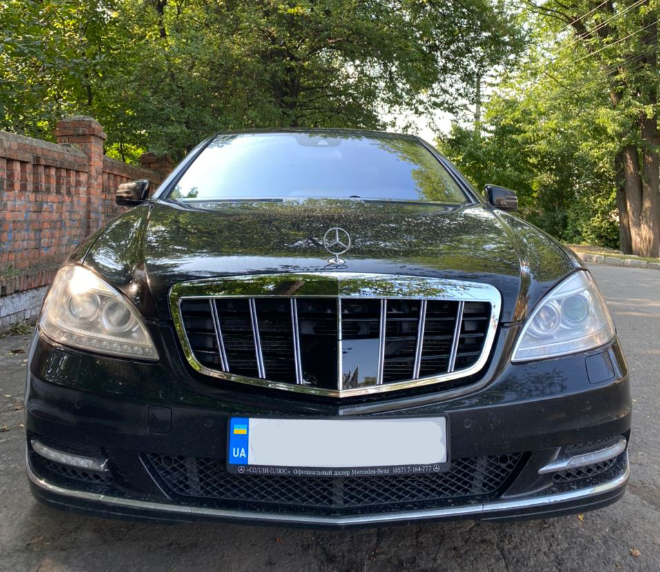 Решітка радіатора GT Panamericana для Mercedes S-сlass W221