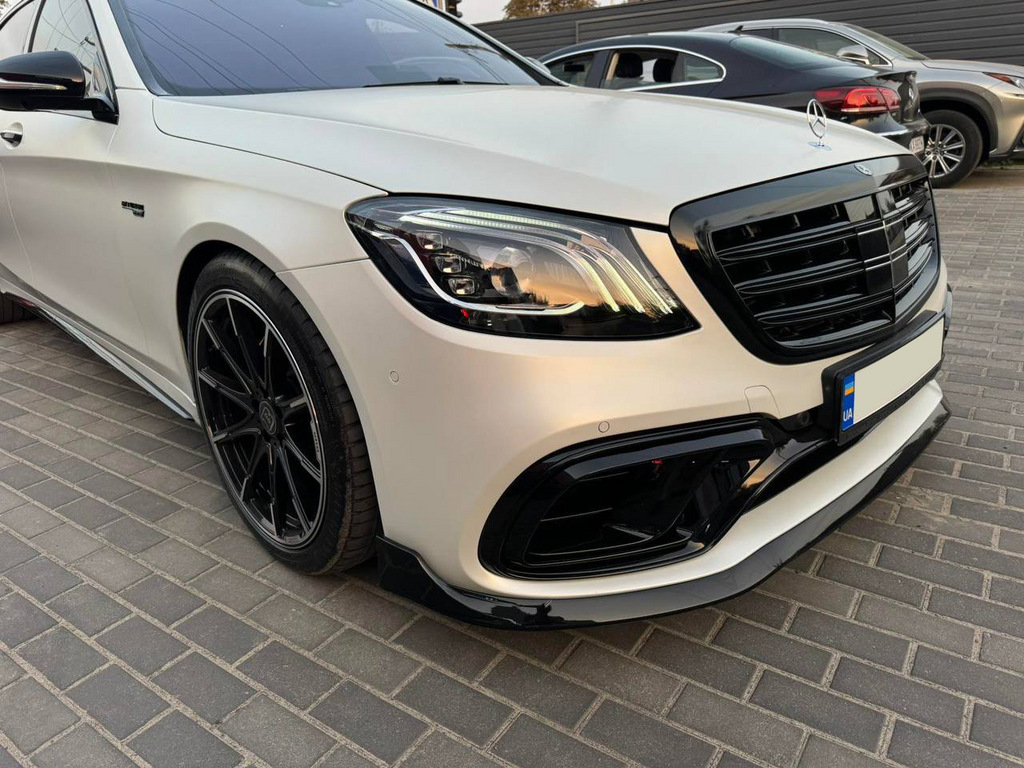 Комплект обвісів S63 AMG (2018-restyling) для Mercedes S-сlass W222 2013-2022 рр