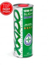 Масло автомобильное 1л (полусинтетика, 10W-40SL/SI-4, Atomic Oil, MAX Drive) (24109) ХАДО
