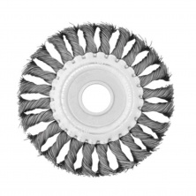 Щетка кольцевая 180x22.2 мм (пучки витой проволоки)