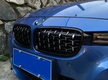 Ніздрі Diamond Silver BMW 3 серія F30/F31 2012-2019 рр.
