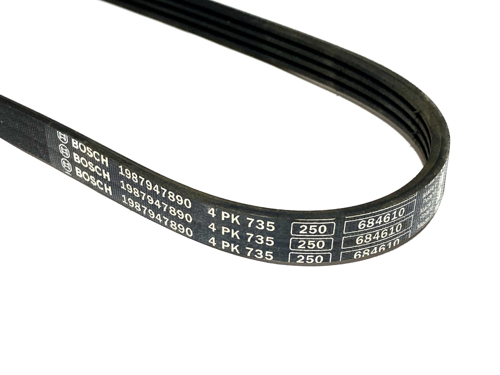 Ремінь генератора 4PK735 Chery QQ BOSCH