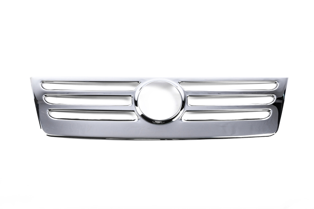 Накладка на решітку (нерж) Carmos - Турецька сталь для Volkswagen Caddy 2004-2010 рр