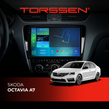 Штатна магнітола Torssen 2K DTS Skoda Octavia A7 F10432 4G Carplay DSP