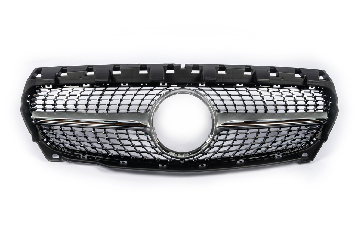 Передня решітка (2013-2016, Diamond Silver) для Mercedes CLA C117 рр