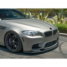 Передня Lip накладка DPT V2 (Для M5, чорний глянець) BMW 5 серія F10/F11 2010-2016 рр.