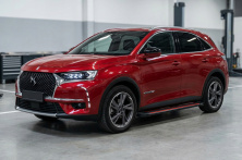 Бокові пороги Maya Red (2 шт., Алюміній) DS 7 Crossback 2017-2022 рр.