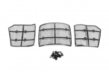 Захисна сітка на решітку радіатора (2013-2017) Toyota Land Cruiser Prado 150 2009-2023 рр.