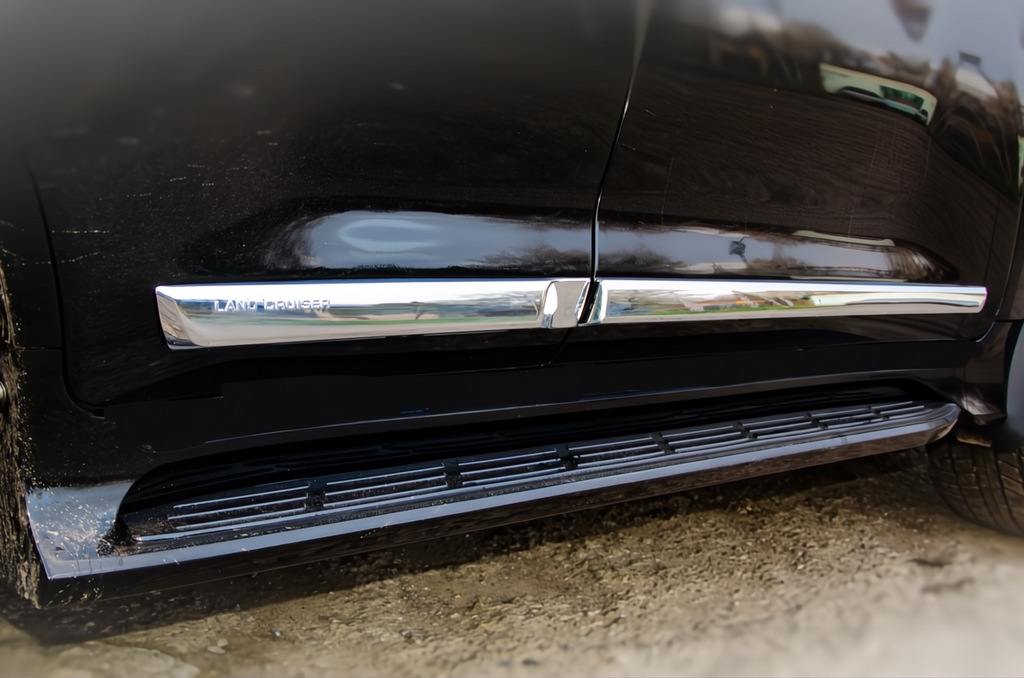 Комплект дверних молдингів (2016-2021) для Toyota Land Cruiser 200 рр