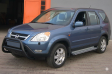Кенгурятник WT005 Black (нерж.) Honda CRV 2001-2006 рр.