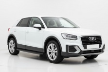 Бокові пороги Tayga Black (2 шт., Алюміній) Audi Q2 2016- рр.