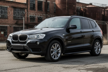 Бокові пороги Bosphore Black (2 шт., Алюміній) BMW X3 F25 2011-2018 рр.