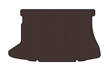 Гумовий килимок в багажник Carsuit (HB, коричневий) Toyota Auris 2007-2012 рр.