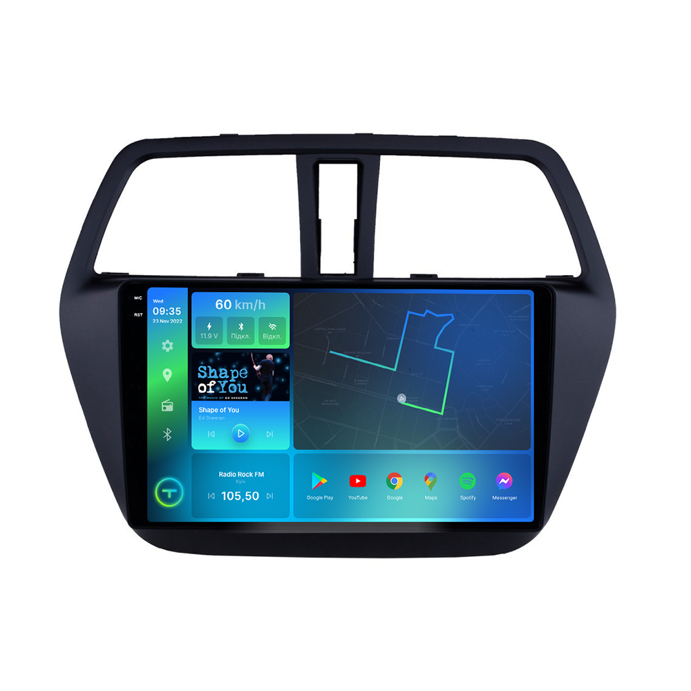 Штатна магнітола Torssen 2K Suzuki SX4/S-cross 14- F98256 4G Carplay DSP