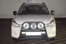 Кенгурятник WT018 Black (нерж.) Subaru XV 2011-2017 рр.
