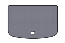 Гумовий килимок в багажник Carsuit (HB, 3-х дверний, сірий) Audi A1 2010-2018 рр.