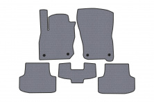 Гумові килимки Carsuit (Сірий) Volkswagen Golf 8 2019- рр.