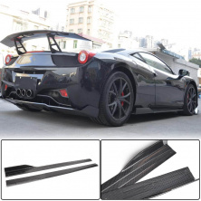 Бокові пороги (2011-2013, Карбон) Ferrari 458 Italia 2009-2015 гг.