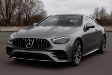 Передня решітка Panamericana GT (для AMG-Line 2020-2023) Без місця під камеру Mercedes E-class coupe C238 2016-2024 гг.