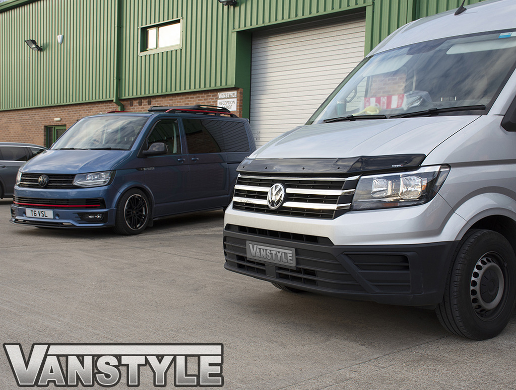 Дефлектор капоту (EuroCap) для Volkswagen Crafter 2016- рр
