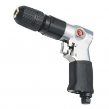 Дрель пневматичная с реверсом, самозажимной патрон 1,5-10 мм, 3/8