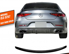 Спойлер DPT (чорний глянець) Mercedes CLS C257 2018- рр.