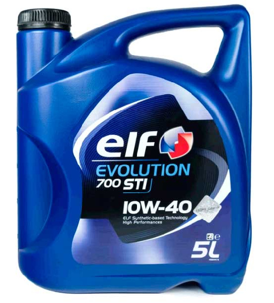 Масло автомобильное, 5л (SAE 10W-40, полусинтетика) (EVOLUTION, 700 STI) ELF