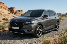 Бокові пороги Bosphorus Black (2 шт., Алюміній) DS 7 Crossback 2017-2022 рр.