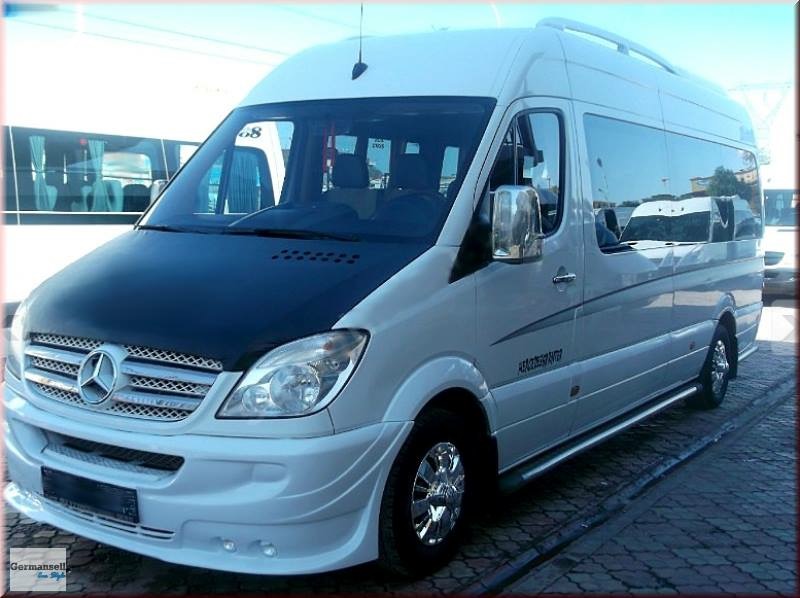 Накладка на передній бампер 4 фари (2006-2013) для Mercedes Sprinter W906 рр