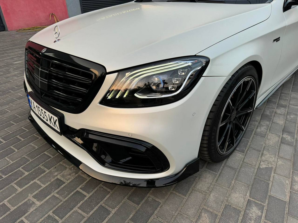 Комплект обвісів S63 AMG (2018-restyling) для Mercedes S-сlass W222 2013-2022 рр
