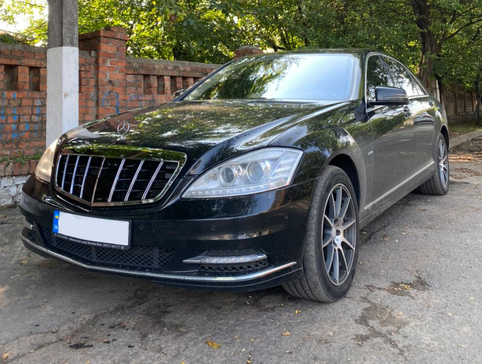 Решітка радіатора GT Panamericana (2009-2013) для Mercedes S-сlass W221 рр