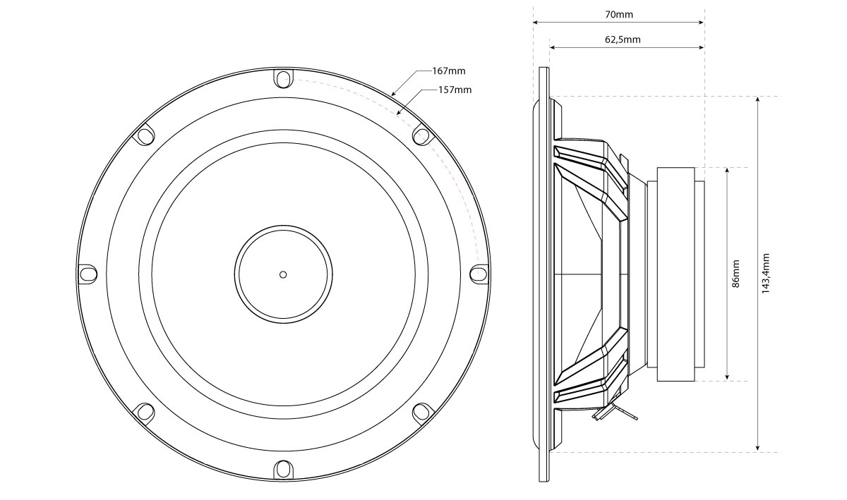 Компонентна акустика MTX TX265SX