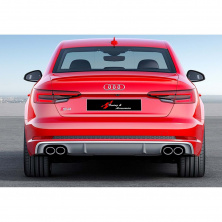Дифузор заднього бампера DPT (2015-2019) Audi A4 B9 2015-2024 рр.