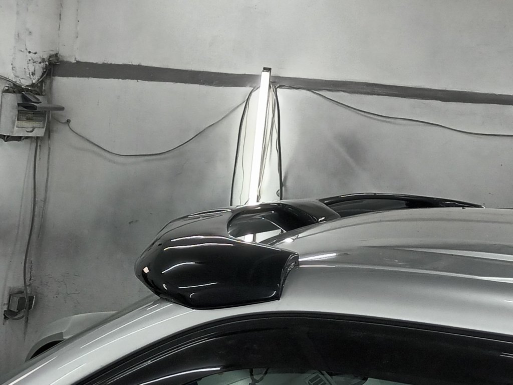 Козирьок на лобове скло (під фарбування) для Volkswagen T5 2010-2015 рр
