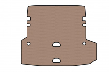 Гумовий килимок в багажник Carsuit V-1 (для F-31, бежевий) BMW 3 серія F30/F31 2012-2019 рр.