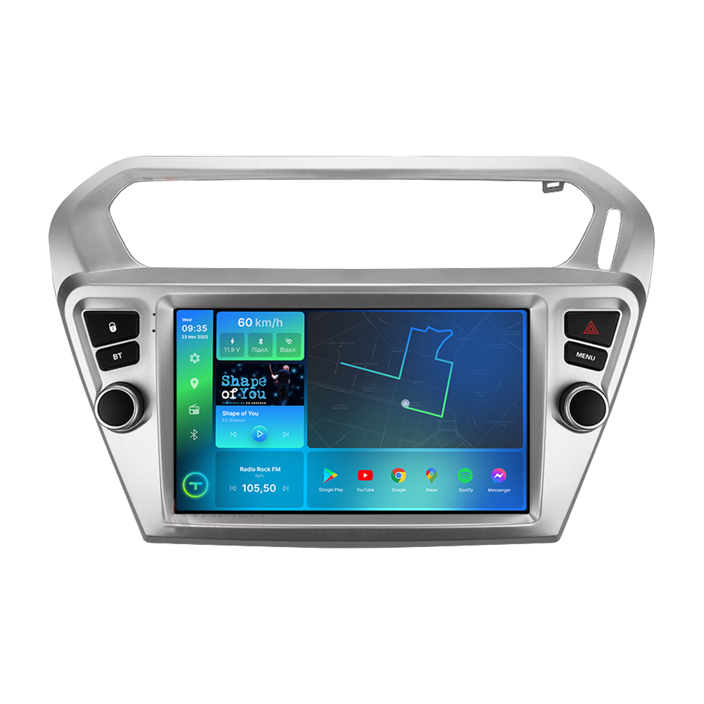 Штатна магнітола Torssen 2K Peugeot 301/Citroen Elysee V2 F9432 4G Carplay DSP