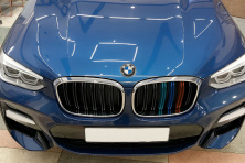 Ніздрі M-Look (2018-2021, M-Color з хром окантовкою) BMW X4 G02 2018- рр.
