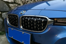 Ніздрі Diamond Silver (хром окантовка) BMW 3 серія F30/F31 2012-2019 рр.