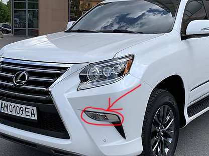 Передні повторювані поворотів (2013-2023, 2 шт) для Lexus GX460