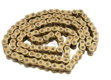 Ланцюг трансмісії 428-118H Honda CG150, Yamaha YBR125/RD/RDZ125 (жовта) DGC