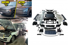 Комплекту рестайлінгу в 2020 рік (з дверима) Range Rover III L322 2002-2012 рр.
