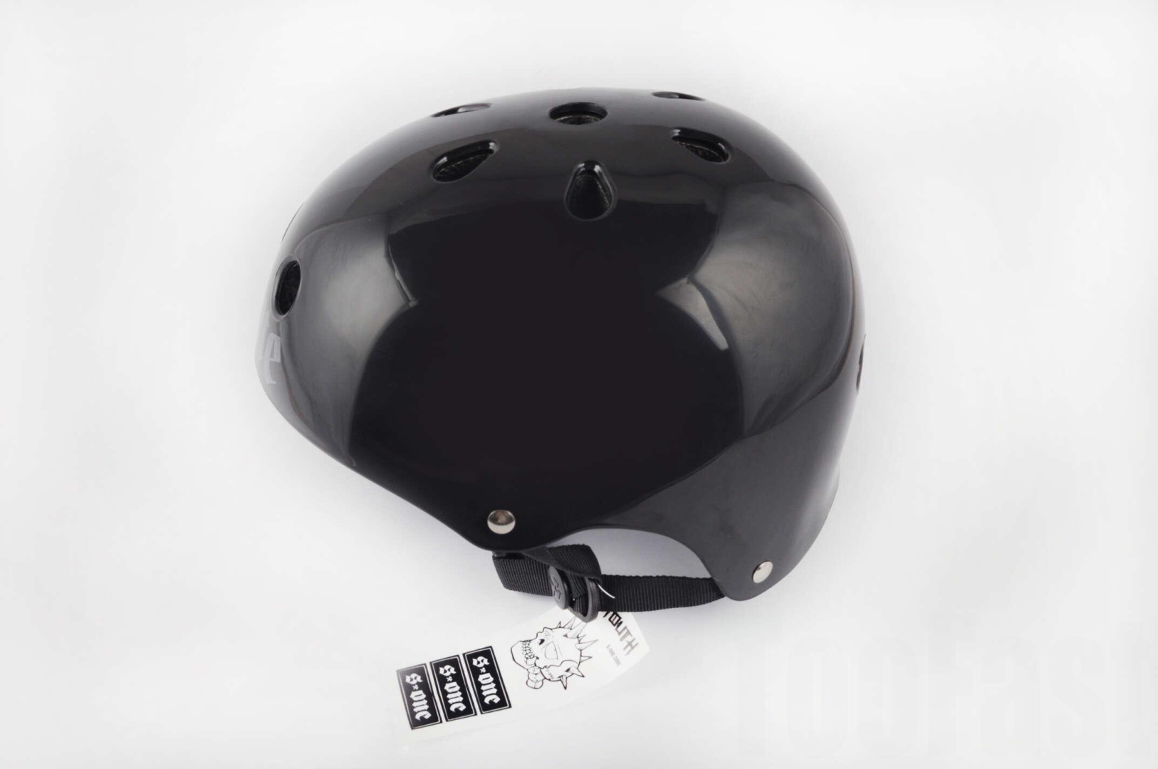 Шлем райдера   (size:L, черный) (США)   S-ONE
