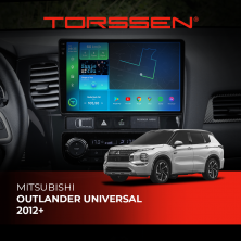 Штатна магнітола Torssen 2K Mitsubishi Outlander universal 2012+ F96128 4G Carplay DSP