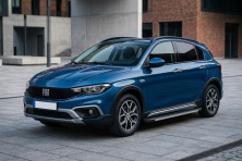 Бокові пороги Maya V1 (2 шт., Алюміній) Fiat Tipo Cross 2021- рр.