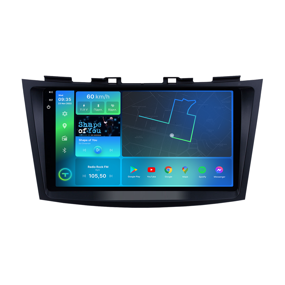 Штатна магнітола Torssen 2K Suzuki Swift 2011-2016 F98256 4G Carplay DSP