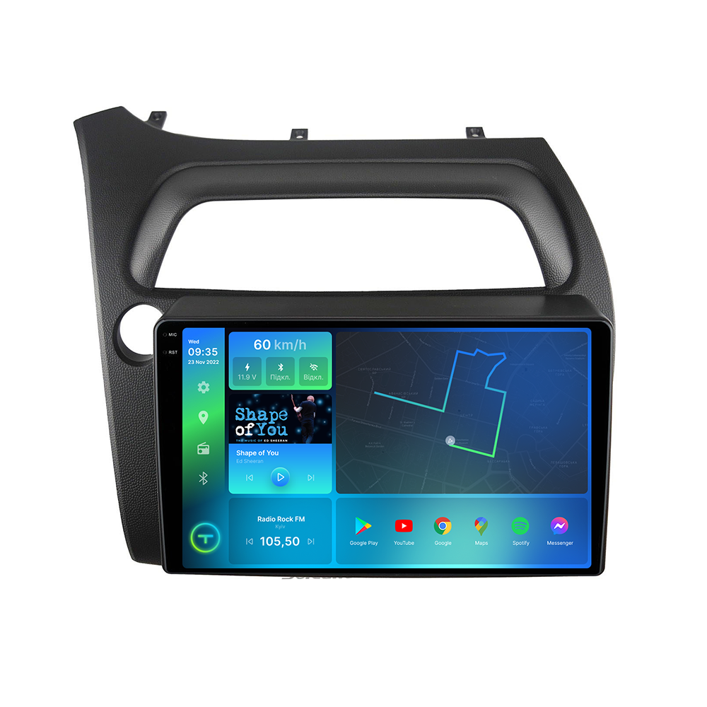 Штатна магнітола Torssen 2K Honda Civic 5D Coupe F9332 4G Carplay DSP